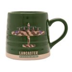 RAF Lancaster Potters Mug - Green