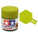 Tamiya XF-4 Flat Yellow Green Acrylic Paint 10ml