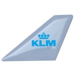 KLM (Crown) Tail Pin Badge