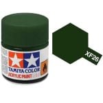 Tamiya XF-26 Deep Green Matt Acrylic Paint 10ml