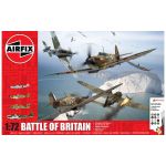 Airfix Battle of Britain 4 Aircraft Gift Set 1:72 Plastic Kit with Paints