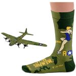 B-17 Memphis Belle 25th Mission Socks