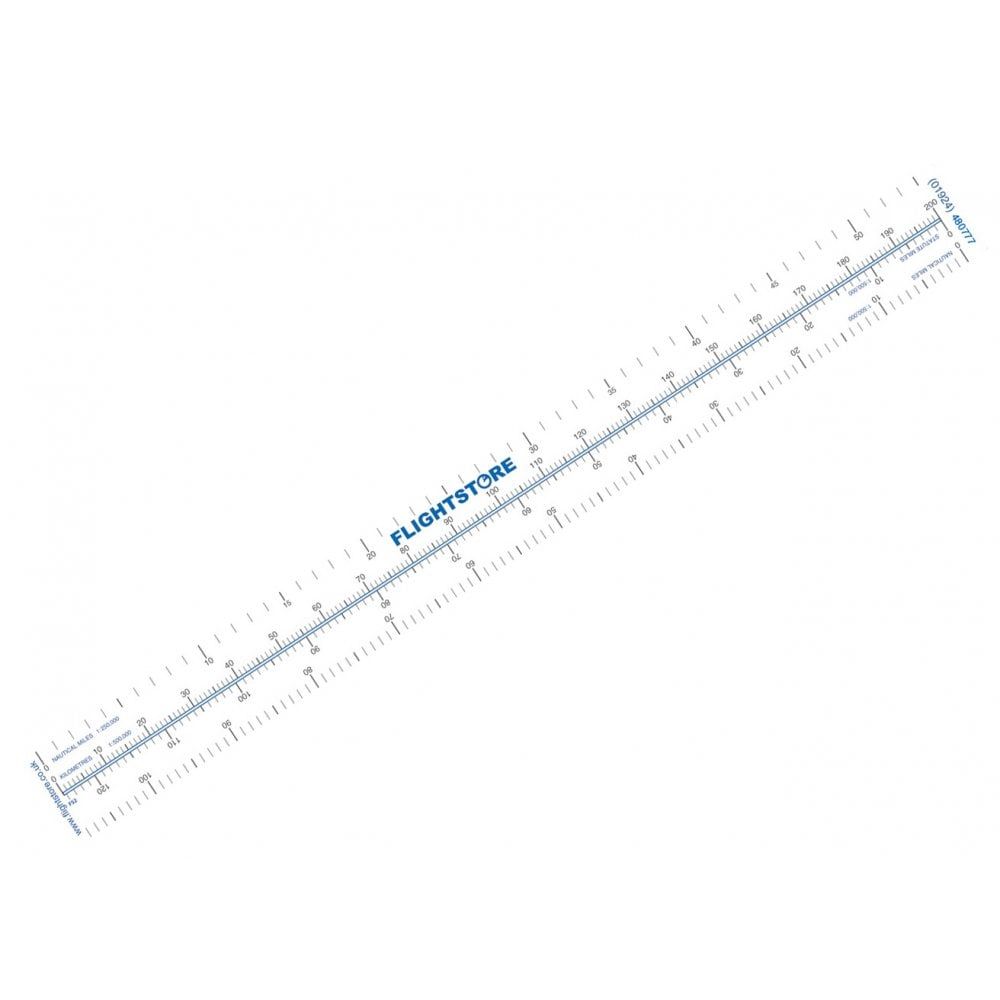 Aviation Long Chart Ruler for aeronautical charts