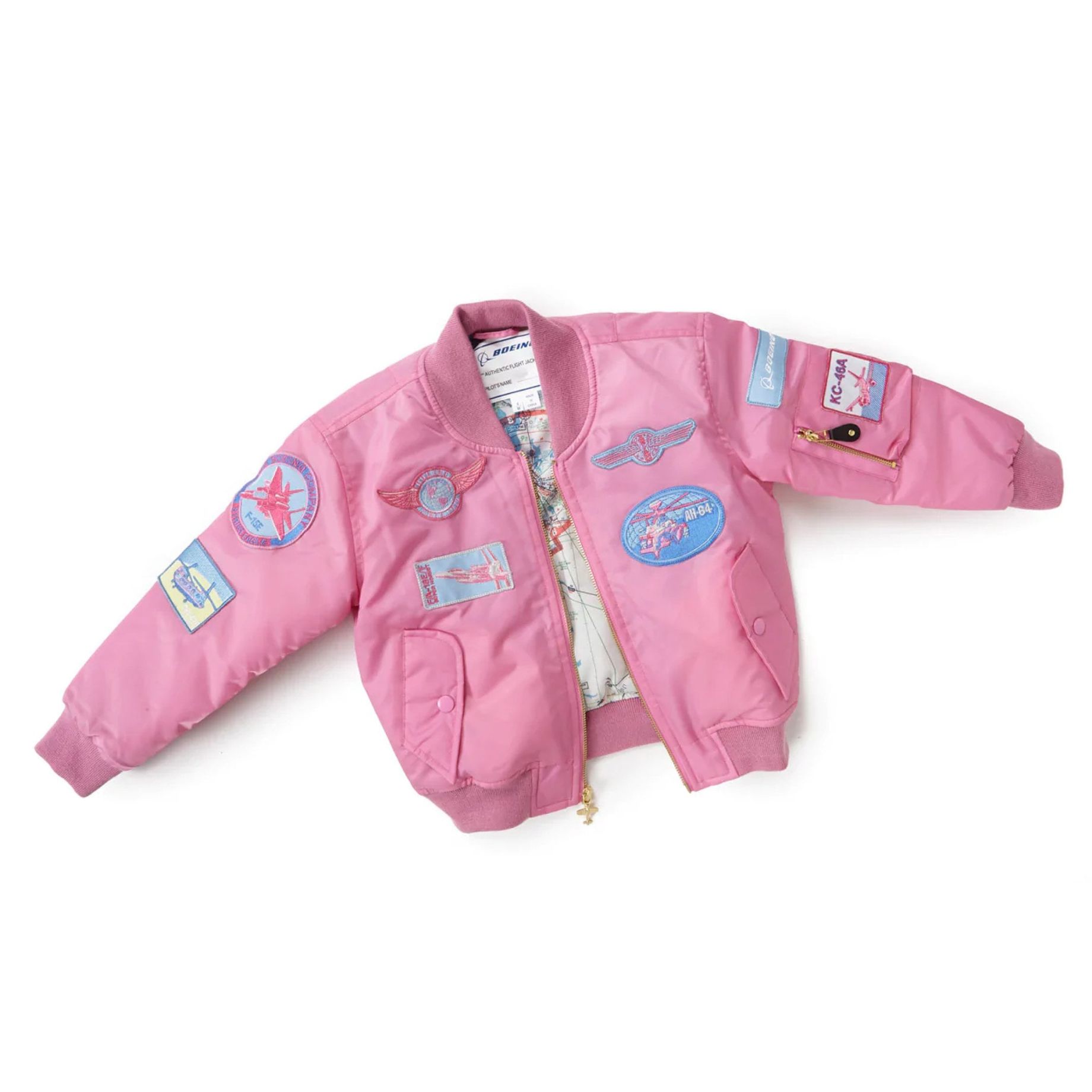 Boeing Childrens Pink Flying Jacket