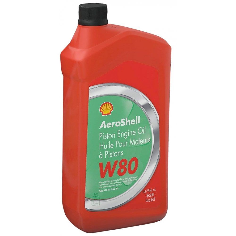 AeroShell Oil W80 for piston engine aircraft