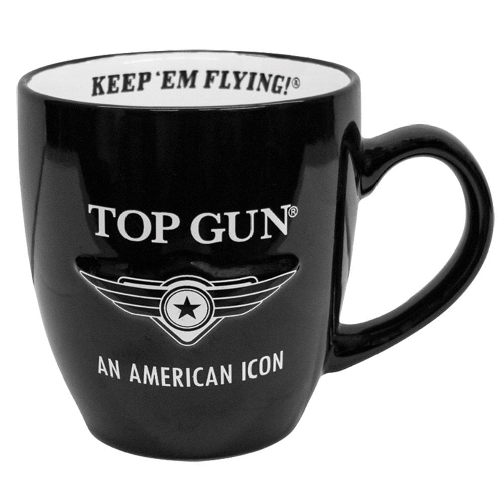 Top Gun Wings Logo Mug Navy